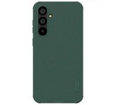 NILLKIN SUPER FROSTED PRO műanyag telefonvédő (ütésállóság, gumírozott, érdes felület) SÖTÉTZÖLD Samsung Galaxy S23 FE (SM-S711)