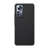 Nillkin Super Frosted Shield Xiaomi 12 Lite 5G hátlap tok fekete (038372) (NI038372) - Telefontok