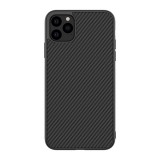 Nillkin SYNTHETIC FIBER Apple iPhone 11 Pro műanyag telefonvédő (környezetbarát, karbon minta) fekete