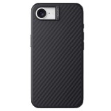 Nillkin Synthetic Fiber PRO Magnetic Hard Case for Apple iPhone 16e készülékhez fekete