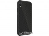 Nillkin TEMPERED PLAID telefonvédő szilikon keret/bumper Apple iPhone XR (6,1") készülékhez, fekete