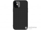 Nillkin Textured műanyag tok Apple iPhone 12 Pro Max készülékhez, fekete, 3D mintás