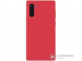 Nillkin Textured műanyag tok Samsung Galaxy Note 10 (SM-N970F) készülékhez, piros, 3D mintával