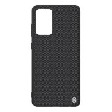 Nillkin Textured műanyag védő ( közepesen ütésálló, Samsung Galaxy A33 (SM-A336) szilikon keret, 3D minta) fekete