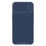Nillkin Textured S tok iPhone 14 Plus Armor tok kameravédővel kék