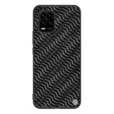 NILLKIN TWINKLE Xiaomi Mi 10 Lite 5G szilikon védő (közepesen ütésálló, műanyag hátlap, környezetbarát, csillogó) ezüst