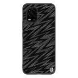 NILLKIN TWINKLE Xiaomi Mi 10 Lite 5G szilikon védő (közepesen ütésálló, műanyag hátlap, környezetbarát, csillogó) fekete