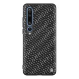 NILLKIN TWINKLE Xiaomi MI 10 Pro 5G szilikon védő (közepesen ütésálló, műanyag hátlap, környezetbarát, csillogó) ezüst