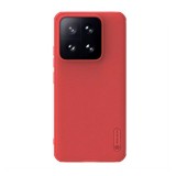 Nillkin Xiaomi 14 5G super frosted pro műanyag telefonvédő (ütésállóság, gumírozott, érdes felület) piros