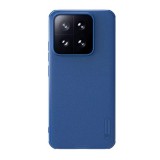 Nillkin Xiaomi 14 5G super frosted pro műanyag telefonvédő (ütésállóság, gumírozott, érdes felület) sötétkék