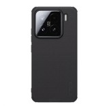Nillkin Xiaomi 15 super frosted pro műanyag telefonvédő (ütésállóság, gumírozott, érdes felület) fekete