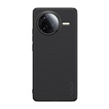 Nillkin Xiaomi Poco F7 Pro super frosted pro magnetic műanyag telefonvédő (mágneses, ütésállóság, gumírozott) fekete