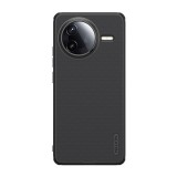 Nillkin Xiaomi Poco F7 Pro super frosted pro műanyag telefonvédő (ütésállóság, gumírozott, érdes felület) fekete