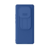 Nillkin Xiaomi Redmi Note 14 Pro 5G camshield pro szilikon telefonvédő (ütésállóság, kameravédő, csíkos) sötétkék
