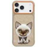 Nimmy Big Eyed Pet 2.0 Cat tok iPhone 17 Pro - bézs