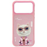 Nimmy Cool&Cute 2.0 Macska tok iPhone 17 Pro rózsaszínhez