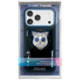 NIMMY tok SZEMÜVEG COOL CAT kompatibilis MagSafe az IPHONE 17 Pro-hoz fekete kék