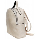 nincsmitfelvennem.hu Clear műbőr hátitáska fehér