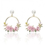 nincsmitfelvennem.hu Flower fülbevaló