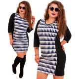 nincsmitfelvennem.hu Milla csíkos ruha