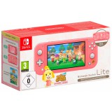 Nintendo Switch Lite 32GB Korall + Animal Crossing New Horizons Melinda Aloha Bundle (10012365)
