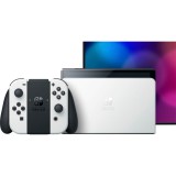 Nintendo Switch OLED, 7”, 64 GB, Wi-Fi, White Joy-Con, Fehér, Játékkonzol
