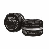 Nish Man C3 Fekete Hajszínező Wax - 100 ml