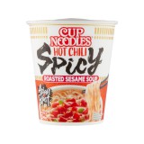 Nissin Cup Noodles fűszeres instant tésztaleves, csípős ízesítéssel ázsiai módra 350ml