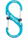Niteize S-Biner® Alumínium S (dupla) Karabiner #3 - Kék