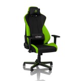 Nitro Concepts S300 Atomic Green - Fekete/Zöld Gamer szék