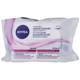 Nivea Aqua Effect nyugtató tisztító papírtörlők az érzékeny száraz bőrre 25 db