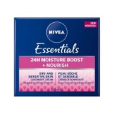Nivea Essentials száraz éjszakai arckrém 50ml