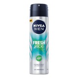 Nivea Fresh Kick Quick Dry férfi izzadásgátló spray dezodor 150ml