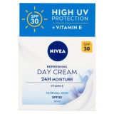 NIVEA Refreshing Hidratáló Nappali Arckrém FF30 50 ml Normál Bőrre