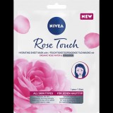 NIVEA Rose Touch Textile mask 1 db (9005800346854)