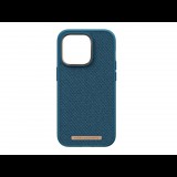 Njord byELEMENTS Fabric Tonal iPhone 14 Pro tok Deep Sea - kékeszöld (NA43TN01) (NA43TN01) - Telefontok