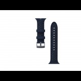 Njord byELEMENTS Salmon Leather Apple Watch 1-7,SE 40/41mm szíj Vatn - sötétkék (SL14111) (SL14111) - Szíj