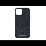 Njord byELEMENTS Salmon Leather MagSafe iPhone 14 tok Vindur - fekete (NA41SL00) (NA41SL00) - Telefontok