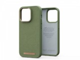 Njord byELEMENTS Suede Comfort+ iPhone 14 Pro tok zöld (NA43CM06)