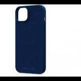Njord iPhone 15 Plus Suede MagSafe Case Blue tok (NA52SU01)