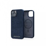 Njord Salmon Leather MagSafe tok kék Apple iPhone 14 készülékhez NA41SL01