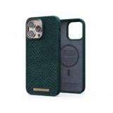 Njord Salmon Leather MagSafe tok sötétzöld Apple iPhone 14 Pro Max készülékhez NA44SL02