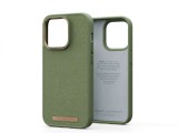 Njord Suede Comfort+ Case iPhone 14 Pro Olive NA43CM06