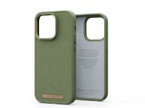 Njord Suede Comfort+ Case iPhone 14 Pro Olive (NA43CM06)