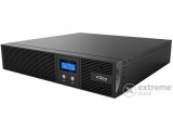 NJOY Argus 2200 (4 IEC C13 kimenet, line-interaktív, RJ45, RS232, USB, szoftver, LCD kijelző, 2U rack) UPS
