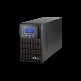 nJoy Aten PRO 2000 szünetmentes tápegység (UPS) Dupla konverziós (online) 2 kVA 1800 W 3 AC kimenet(ek)