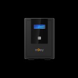nJoy Cadu 1500 szünetmentes tápegység (UPS) Vonal interaktív 1,5 kVA 900 W 4 AC kimenet(ek)