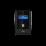nJoy Cadu 850 szünetmentes tápegység (UPS) Vonal interaktív 0,8 kVA 480 W 2 AC kimenet(ek)