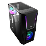 NJOY Fort táp nélküli ablakos ház fekete (CSMD-E000UFO-BL01B) (CSMD-E000UFO-BL01B)