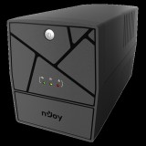 nJoy Keen 2000 szünetmentes tápegység (UPS) Vonal interaktív 2 kVA 1200 W 4 AC kimenet(ek)